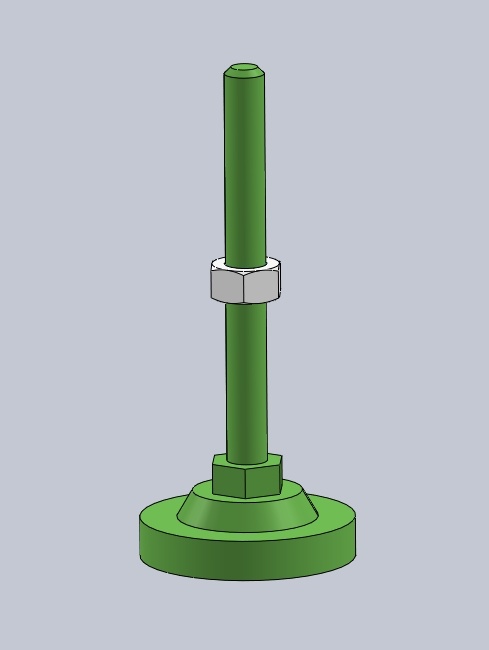 配橡胶垫简易型地脚@AJE AJES缩略图